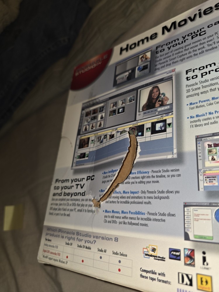 Pinnacle Studio DV Version 8 Professional Movie Making System