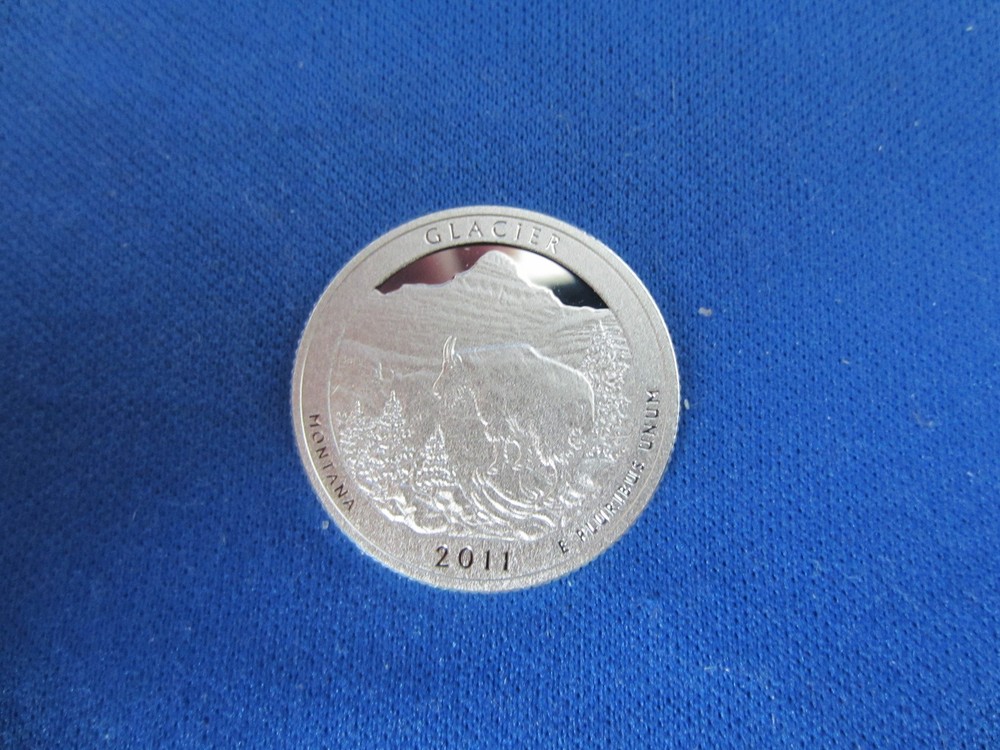 2011-S Glacier Silver Quarter Deep Cameo Mirror Proof Upper Grading Ranges
