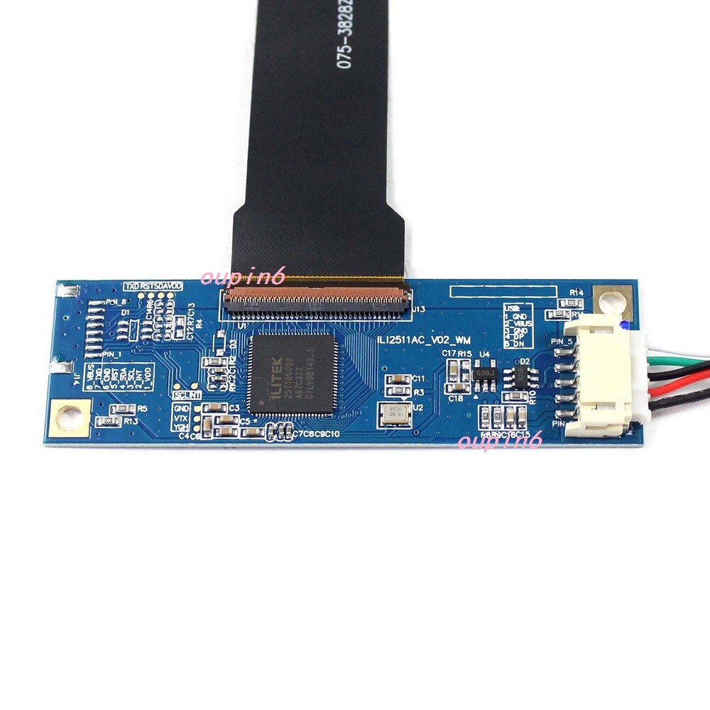Universal Capacitive Touch Panel USB Controller For 4:3 LCD 8" Screen display