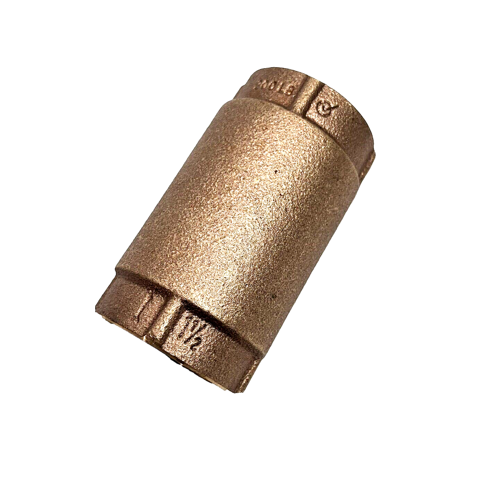 1 1/2" BRONZE SPRING CHECK VALVE 200LB