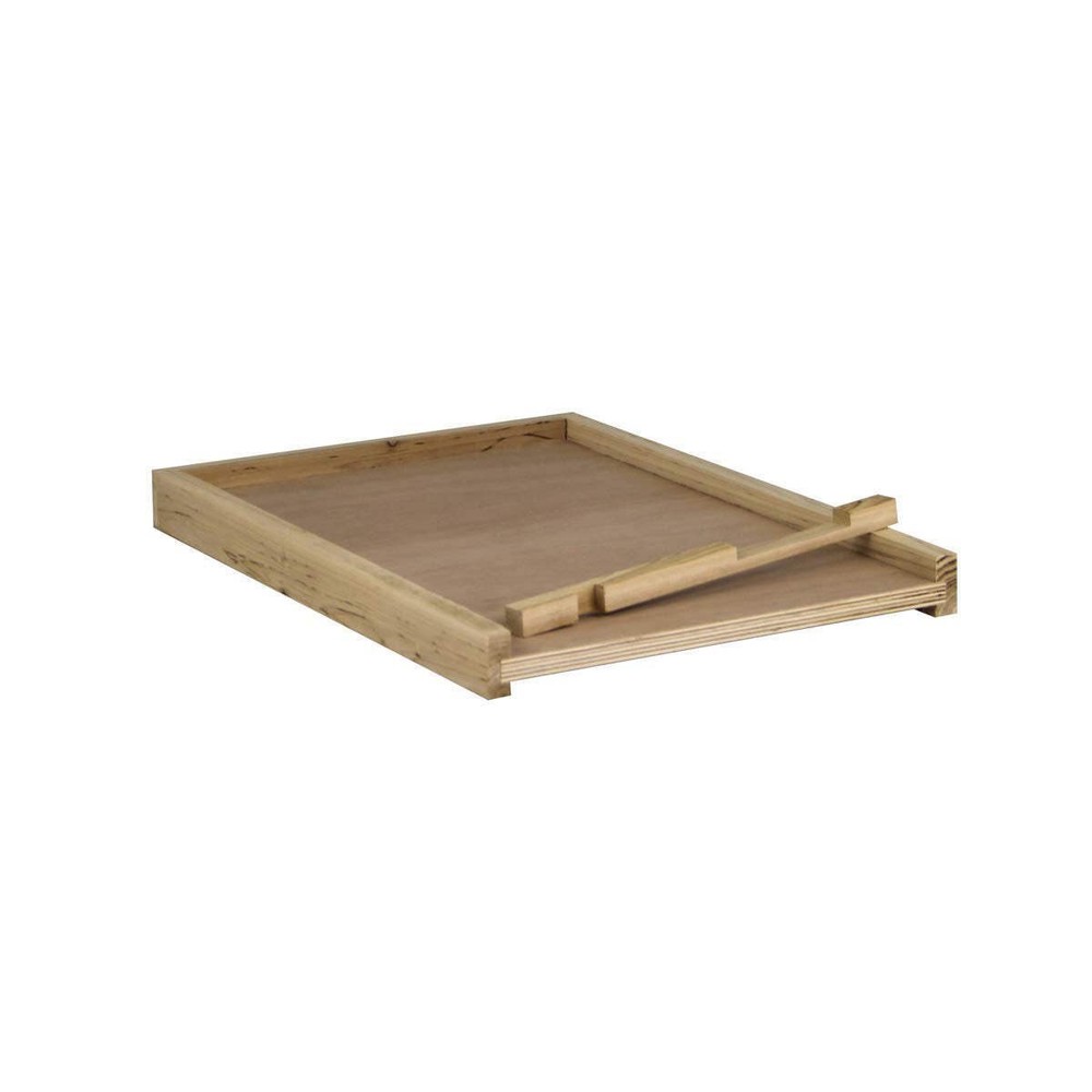 NuBee 10 Frame Complete Beehive Kit – Unassembled (1 Deep + 1 Medium Boxes) with