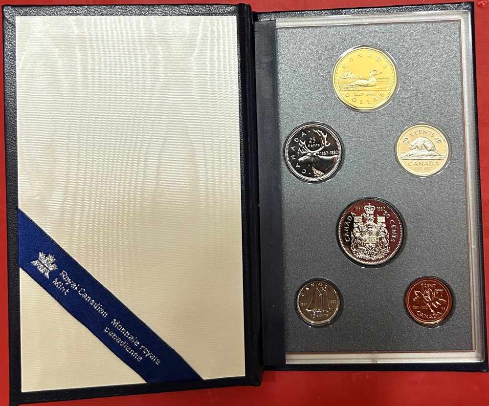 1992 Canada Specimen Set Plus COA & Box