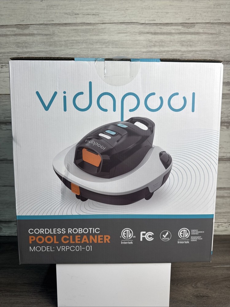 Vidapool Cordless Robotic Pool Vacuum Cleaner VRPC01-01