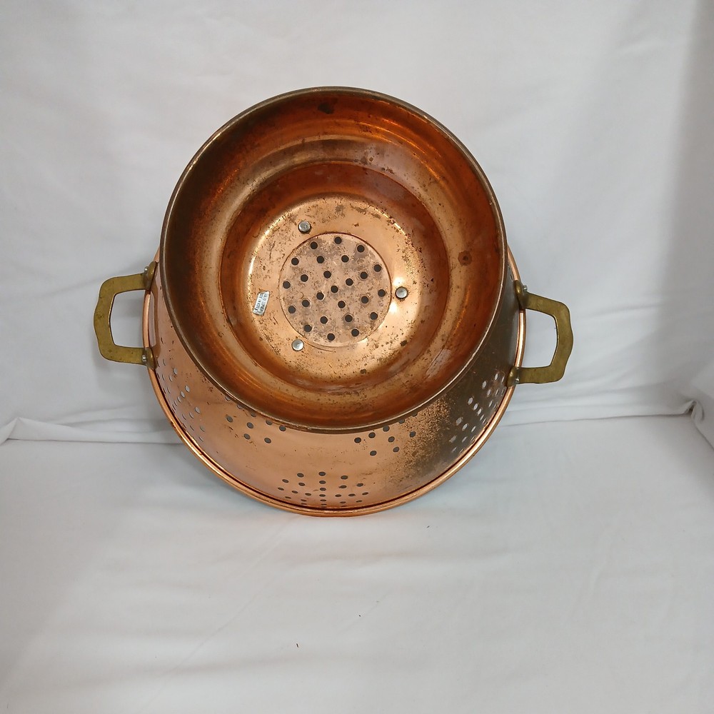 Vintage Copper Colander