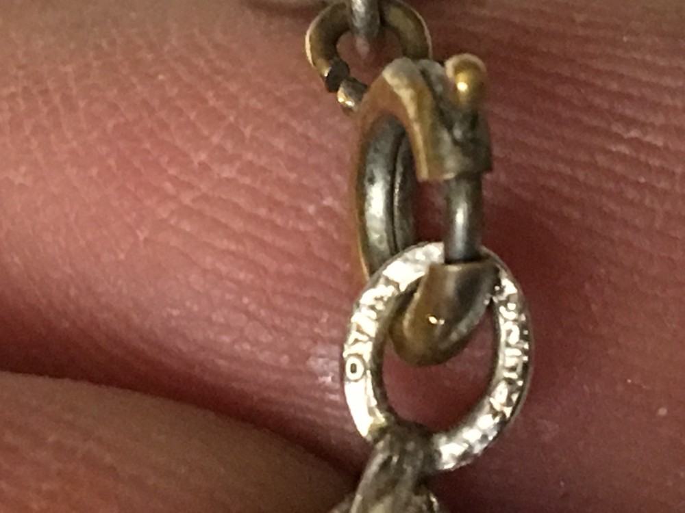 ROPE STYLE STERLING BRACLET