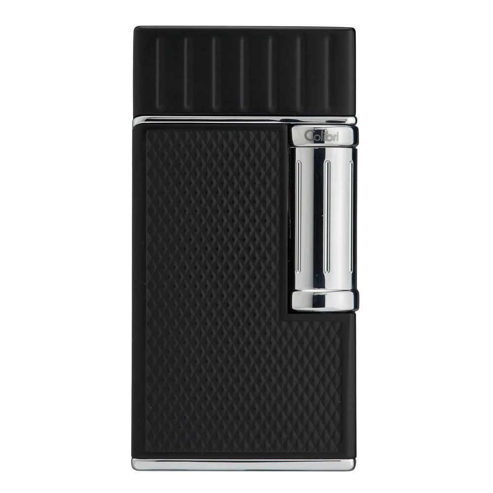 Colibri Cigar Lighter Julius Black Chrome