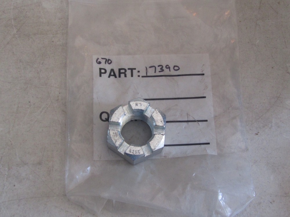 BRADCO BRUSH CUTTER CASTLE NUT 17390