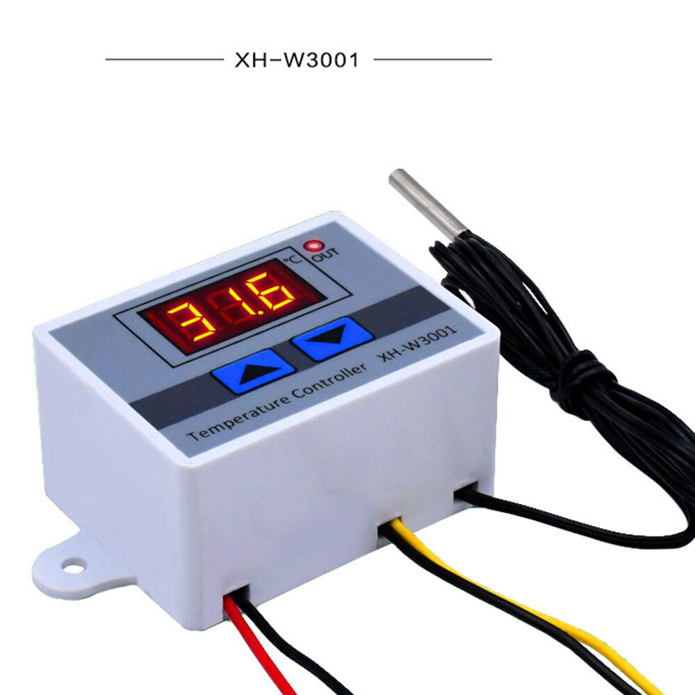 W3001 Incubator Digital Temperature Controller Thermostat Switch Probe Tester