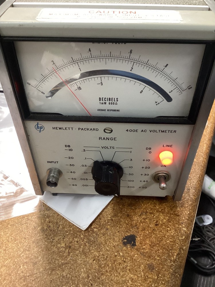 HP 400E AC Voltmeter - #(5H11)