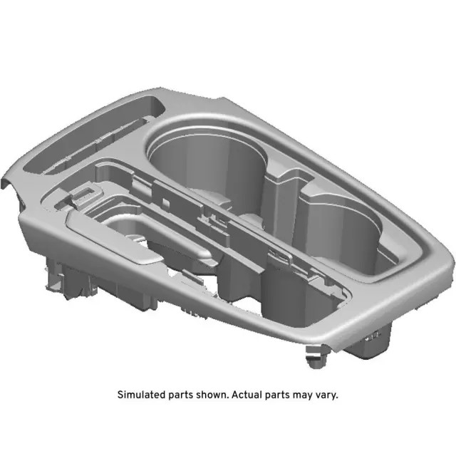 Pitch Dark Night Front Floor Console Accessory Switch Mount Plate (42721729)