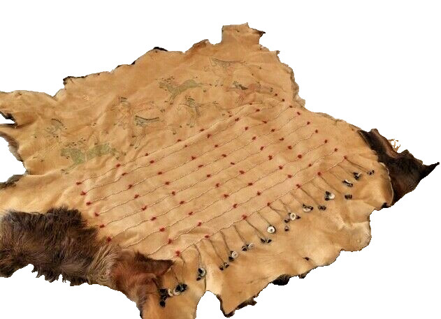 American Indian Elk Hide Robe