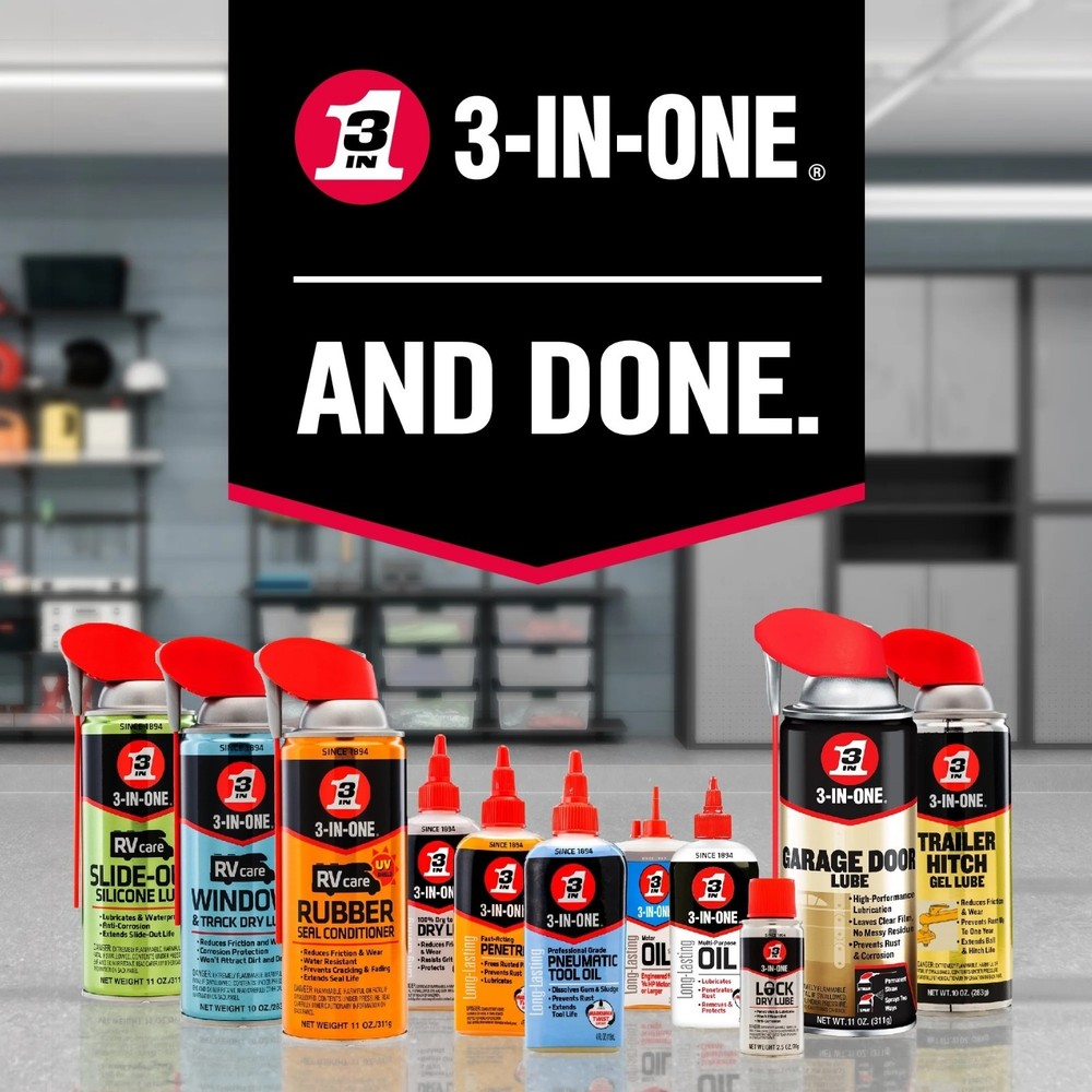 3-IN-ONE Multi-Purpose Oil with Marksman Spout, 4 fl. oz
