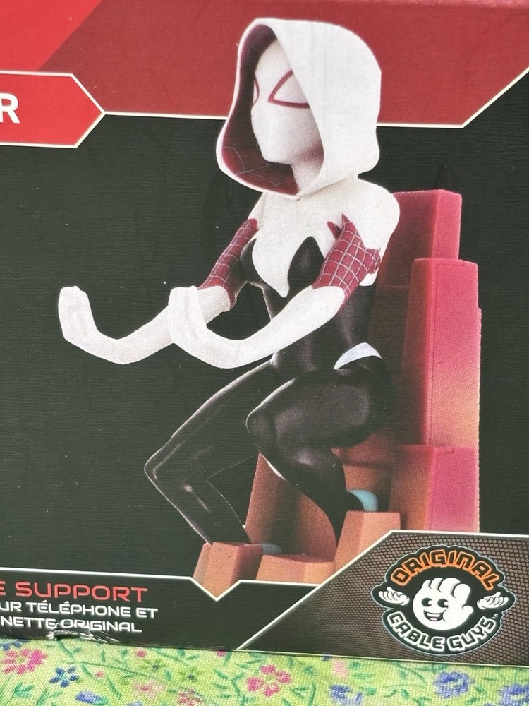 Marvel Spider-Man Ghost-Spider/Spider-Gwen Phone & Controller Holder, 8.5"