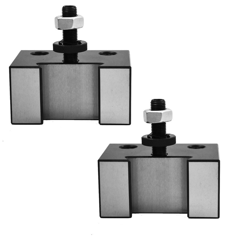 2 × AXA 250-104 #4 Quick Change Heavy Duty Boring Bar Holder Tool Post