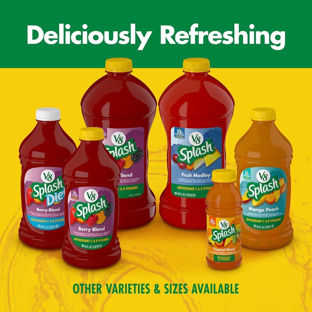 Cherry Pomegranate Flavored Juice Beverage, 64 FL OZ Bottle