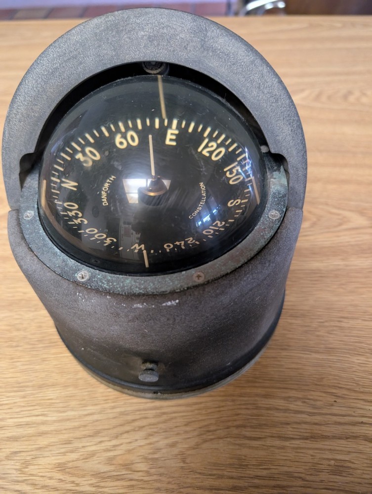 Boat Marine Compass Dashboard Flush Mount Surface Illuminated Navigation