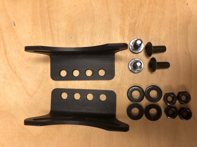 BINDING ALUMINUM BASEPLATE BASE LACE BRACKETS (FREE SHIP)