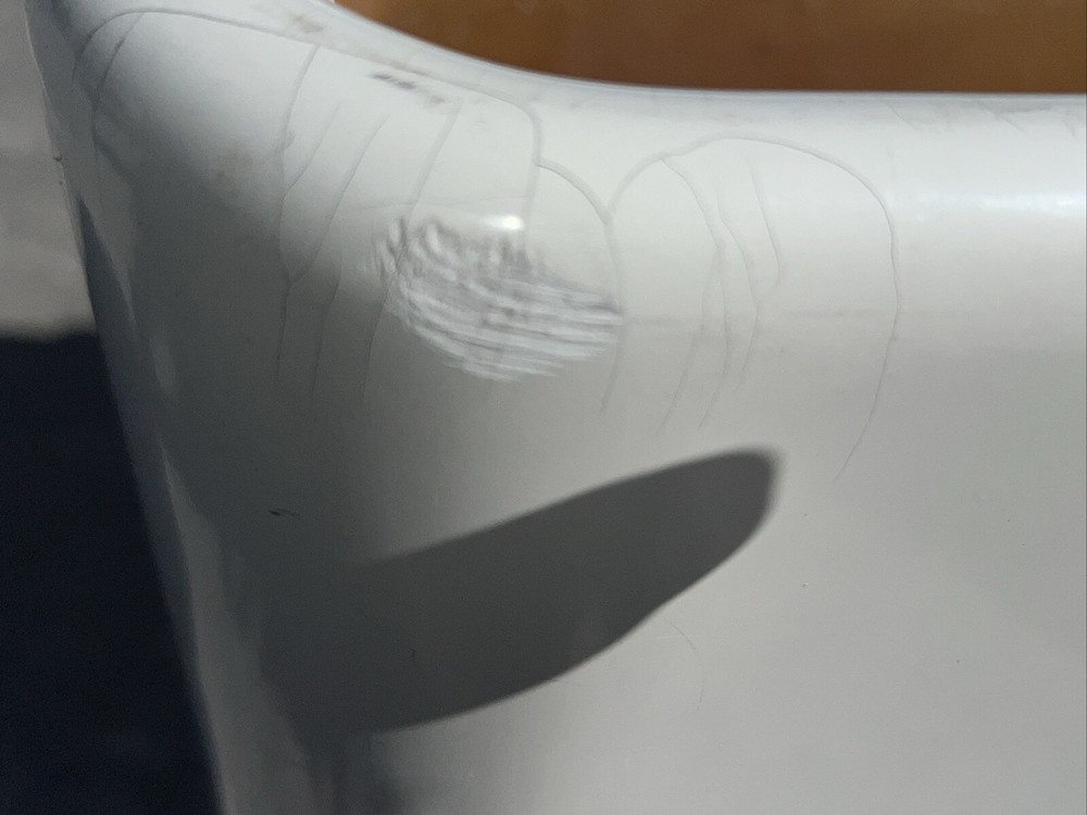 Mid Century Modern Products White Plastiglas Rectangular Planter Ontario, Canada