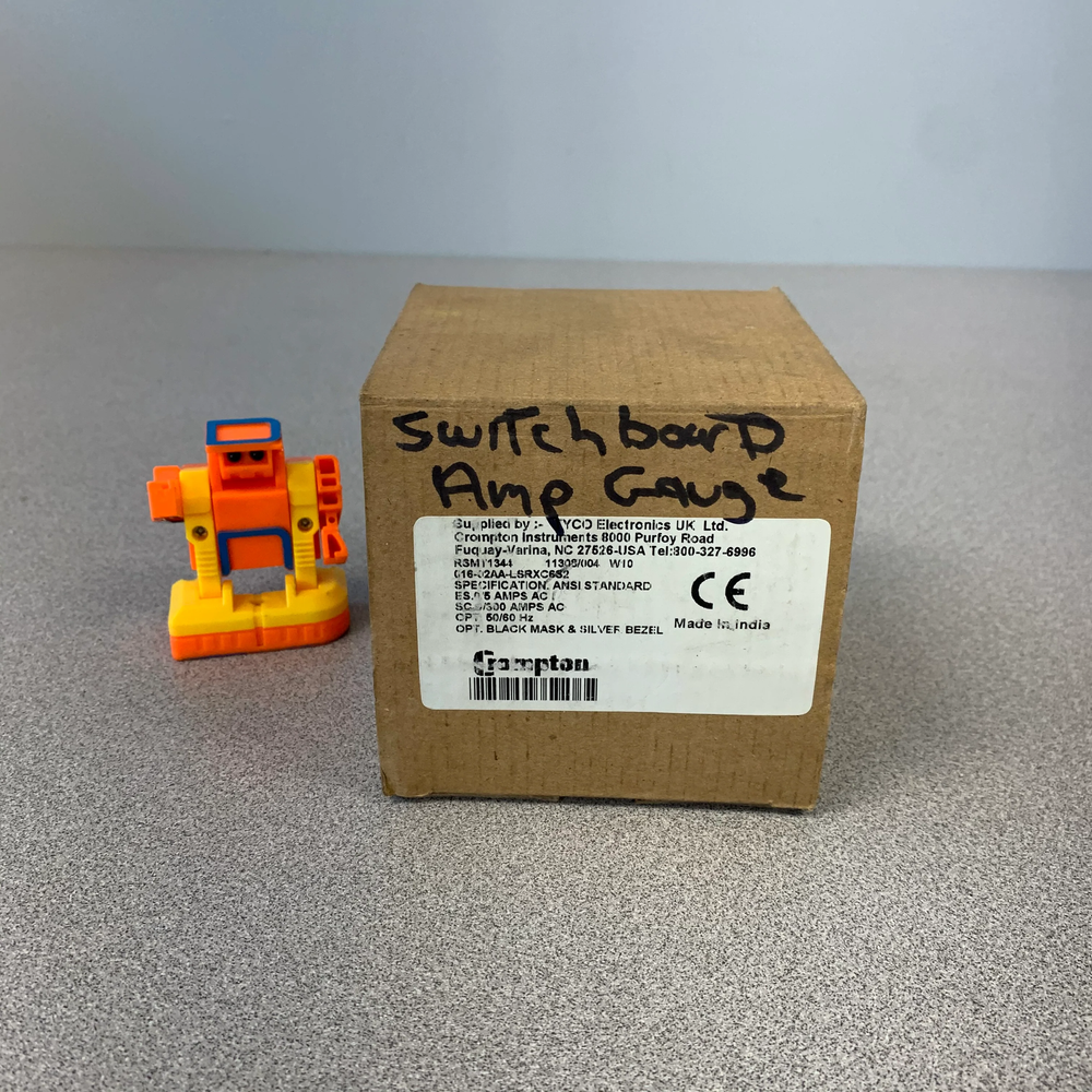 Crompton 016-02AA-LSRX-C6-S2 Panel Meter, 0-300Amps-AC (New)