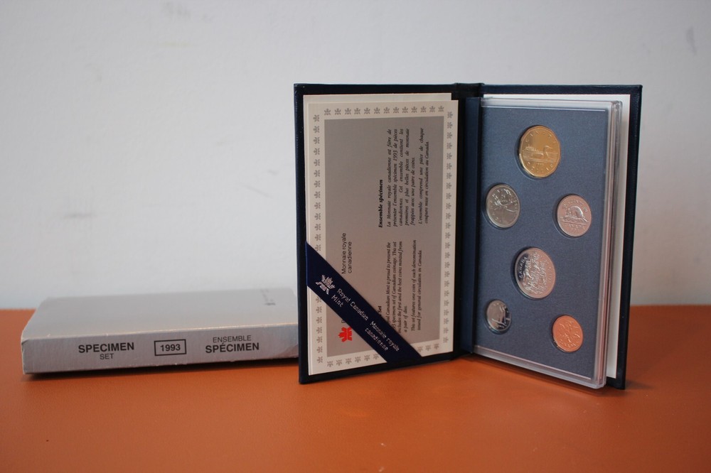1993 RCM Canada Uncirculated 6-coin Specimen Set