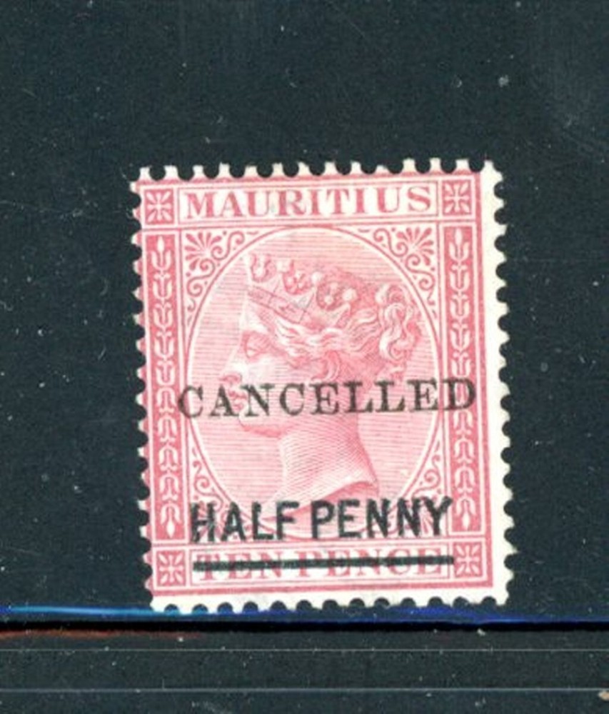 Mauritius Scott # 47 - Used - CV=$50.00             (3-C186)