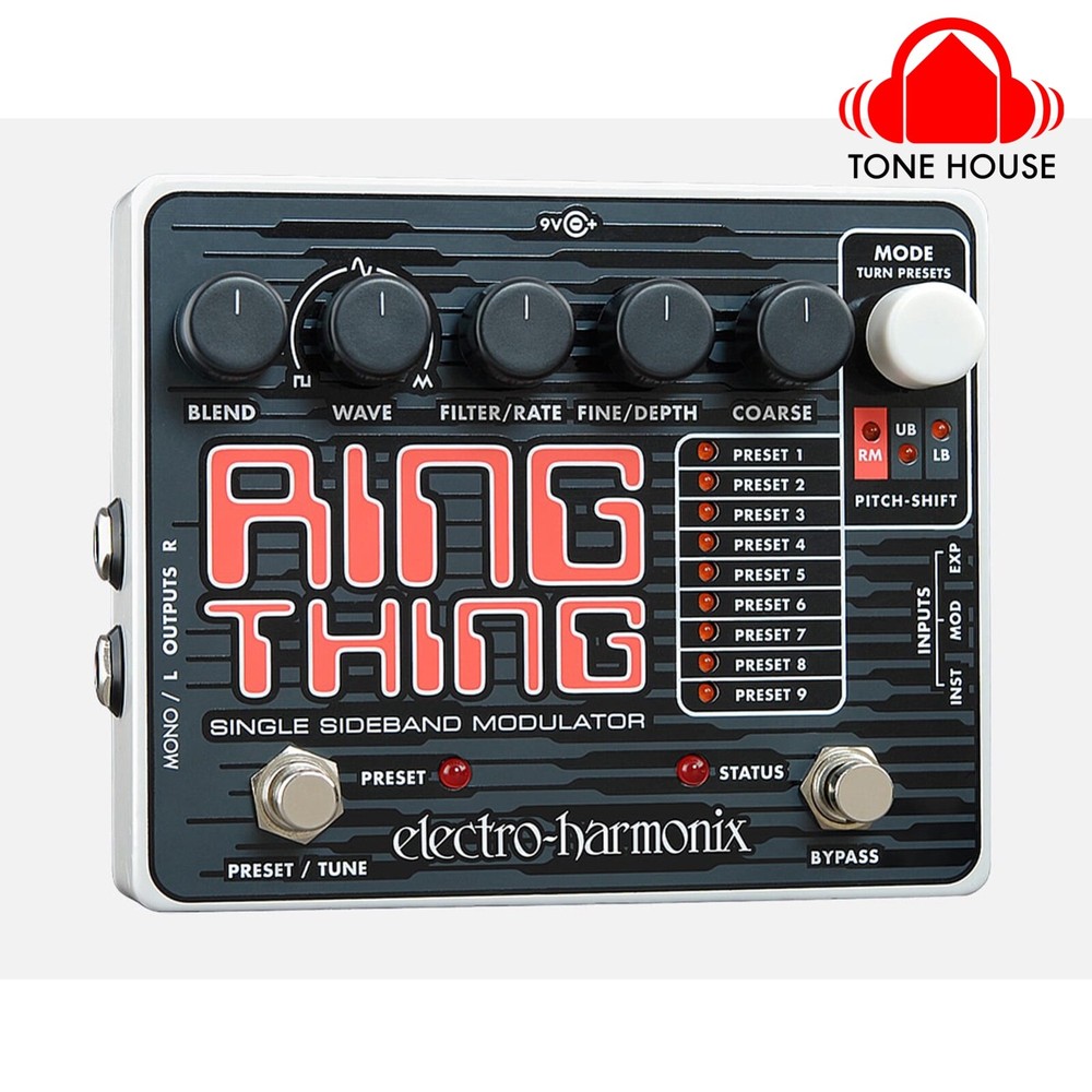 Electro-Harmonix Ring Thing Single Sideband Ring Modulator Pedal – New