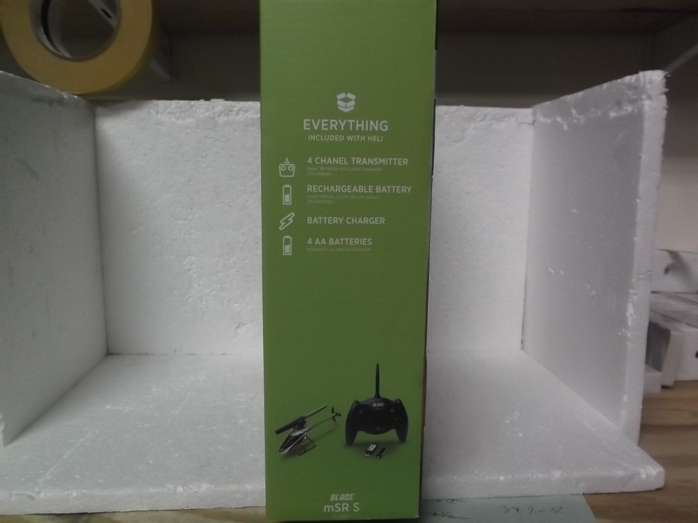 HORIZON HOBBY BLADE MSR S MISSING CHARGER