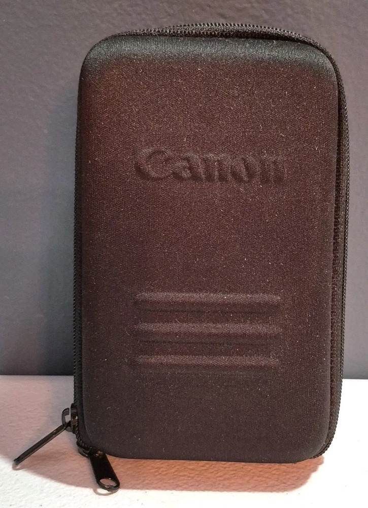 Canon Hard Shell Protective Compact Digital Camera Case W/Belt Loop Strap
