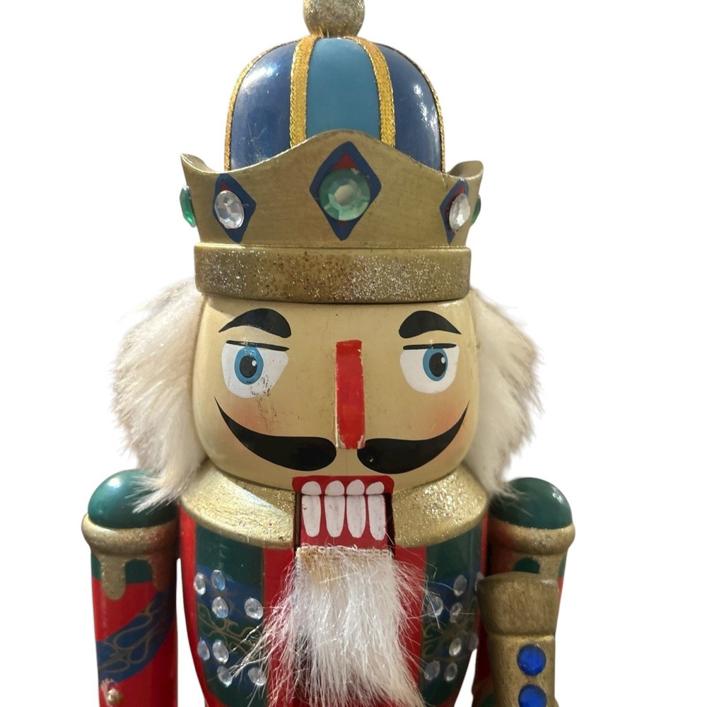 Soldier Nutcracker Red Crown 15”