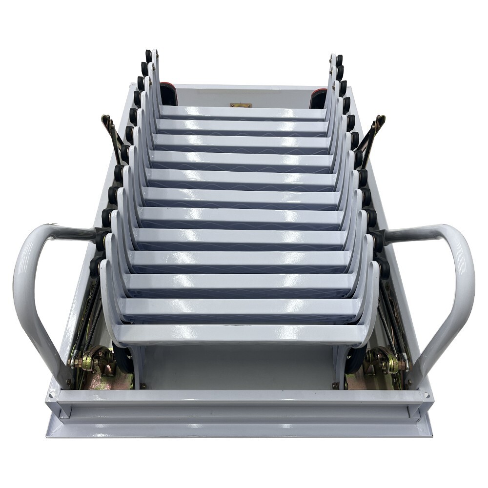 Hidden Ceiling Pull-down Folding Stairs Retractable Stairs for Domestic Attic