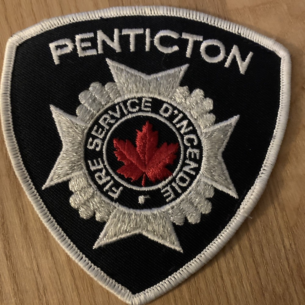 Penticton Fire Department  (New Brunswick, Canada)  Shoulder Patch