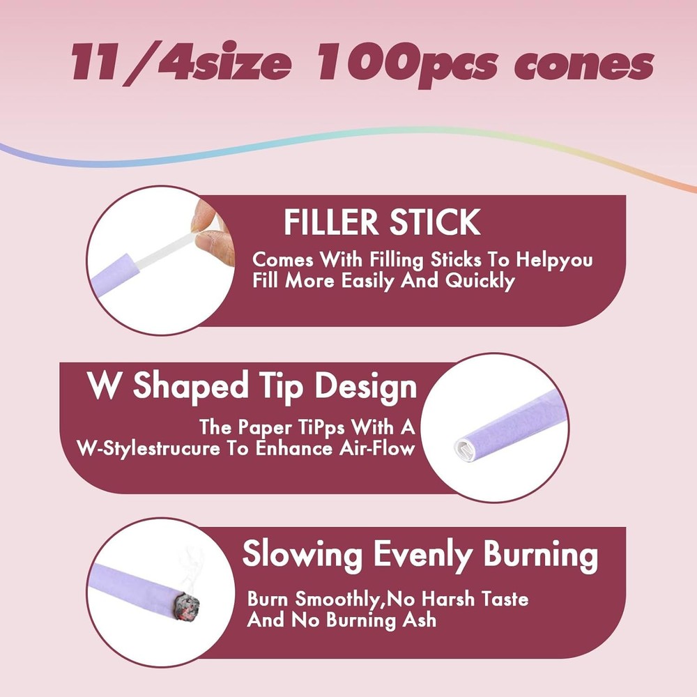 Pre Rolled Paper Cones King Size