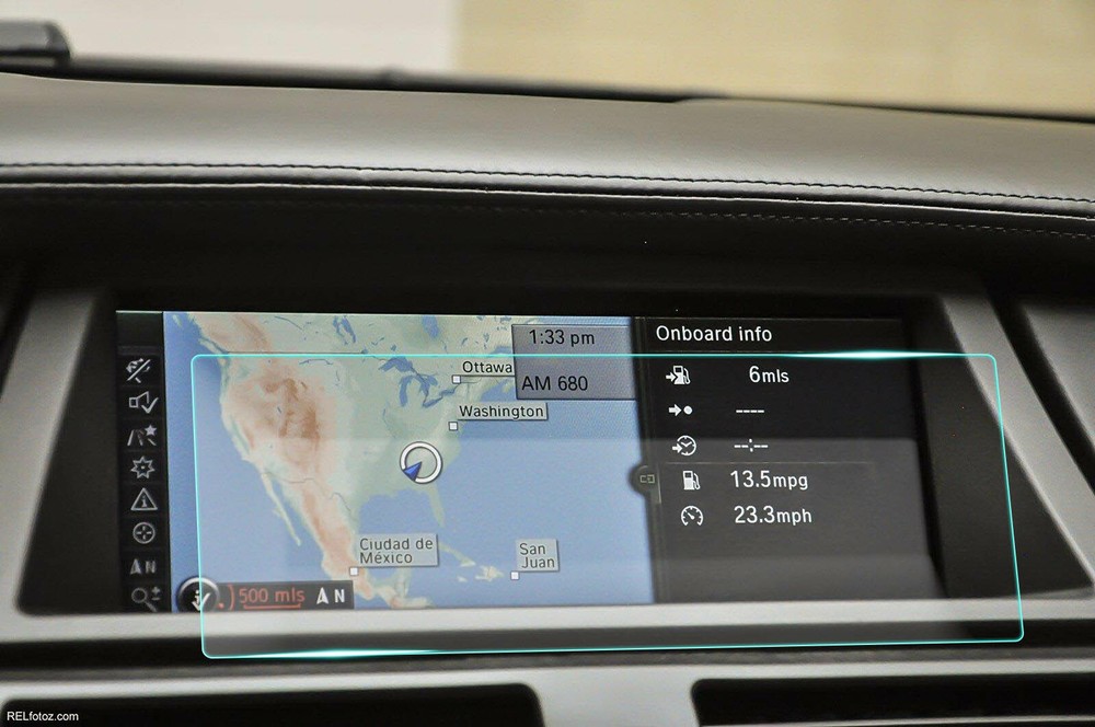 Crystal Clear Screen Protector for 2013 BMW X6 Vehicle Navigation