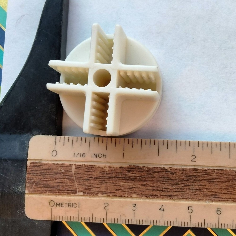 Replacement Wire Cube Corner White Connector Heavy Duty Plastic
