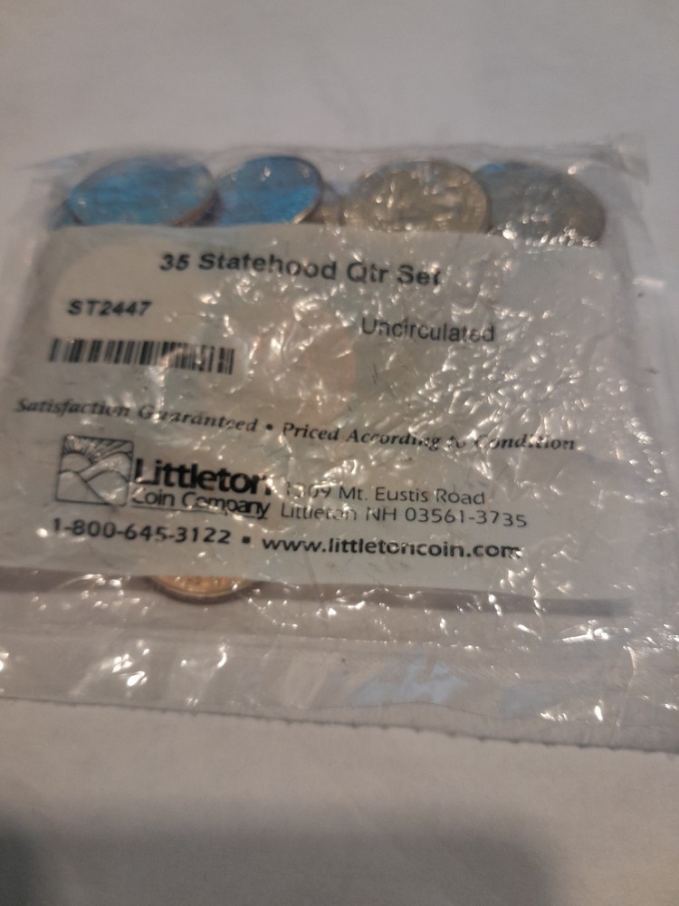 35 Statehood Qtr Set