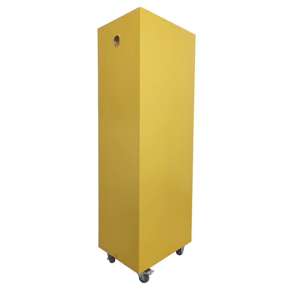 Fireproof Safety Explosion-Proof Box Mobile Battery Charging Cabinet w Socket