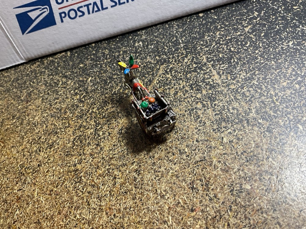 800 Silver Horse Cart