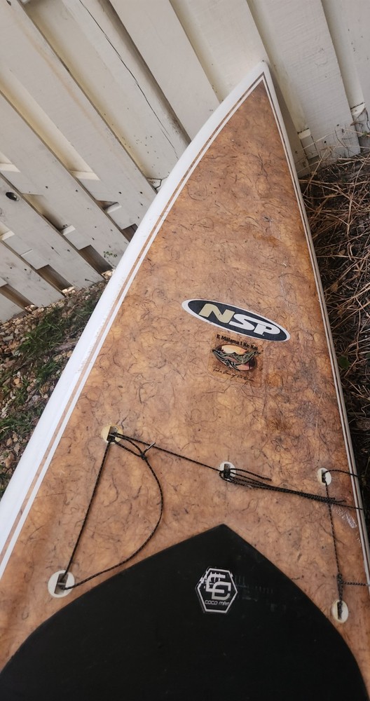 CA surf and paddle stand up paddle board 10'
