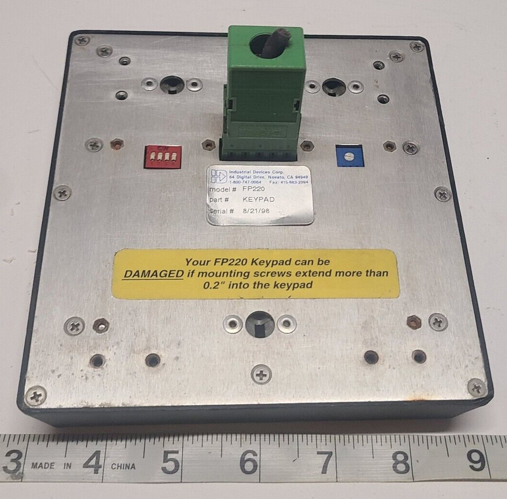 Industrial Devices Corporation FP220 IDC Front Panel