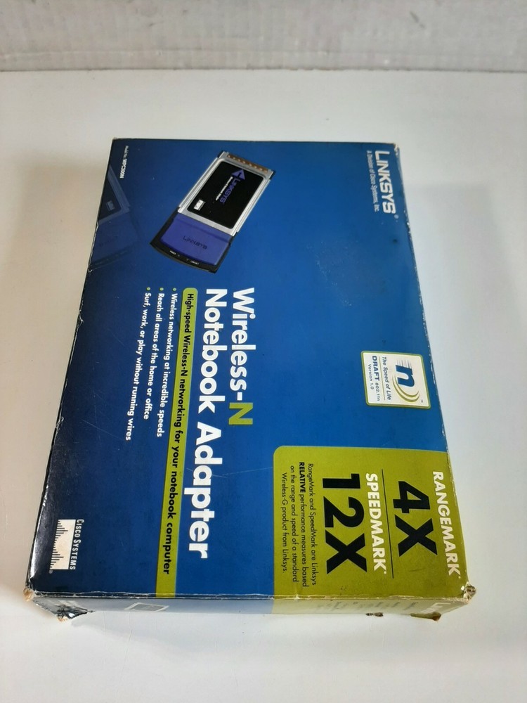 Linksys Wireless-N Notebook Adaptor Windows XP WPC300N