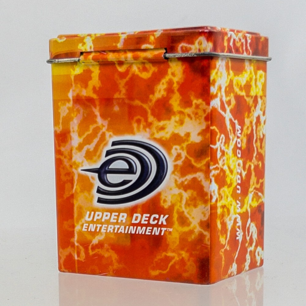 Upper Deck - Storage Tin - Orange (2004) *LOOSE - NON-MINT*