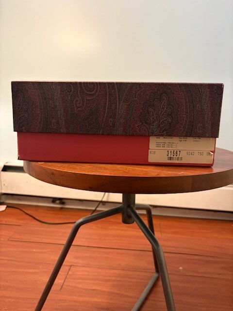Brand new Etro bugrane chess box