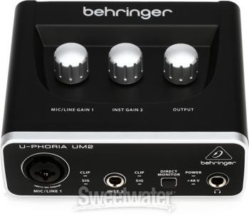 Behringer U-Phoria Studio Recording/Podcasting Bundle