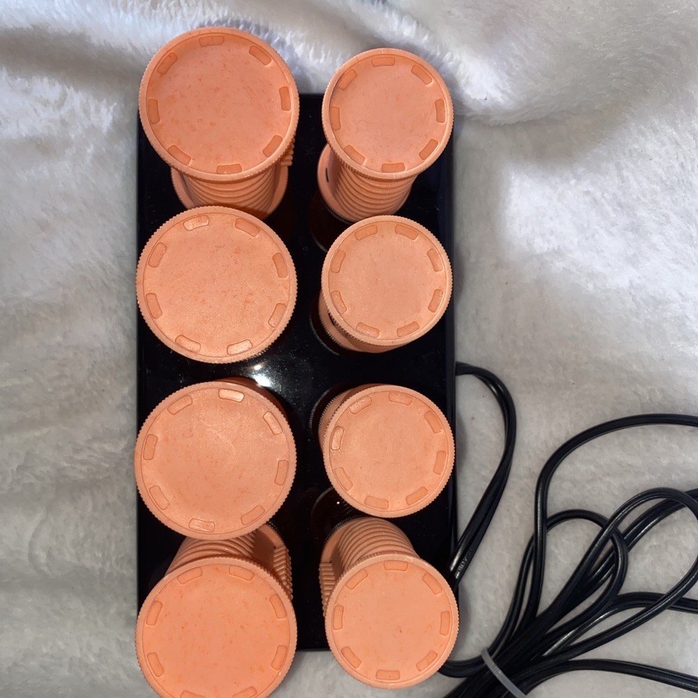 Conair Infinity Pro 8 Piece Color Changing Electric Hot Roller Set