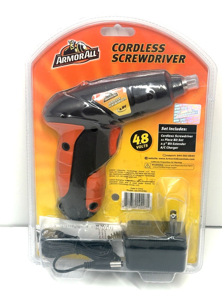 Armor All Cordless Screwdriver