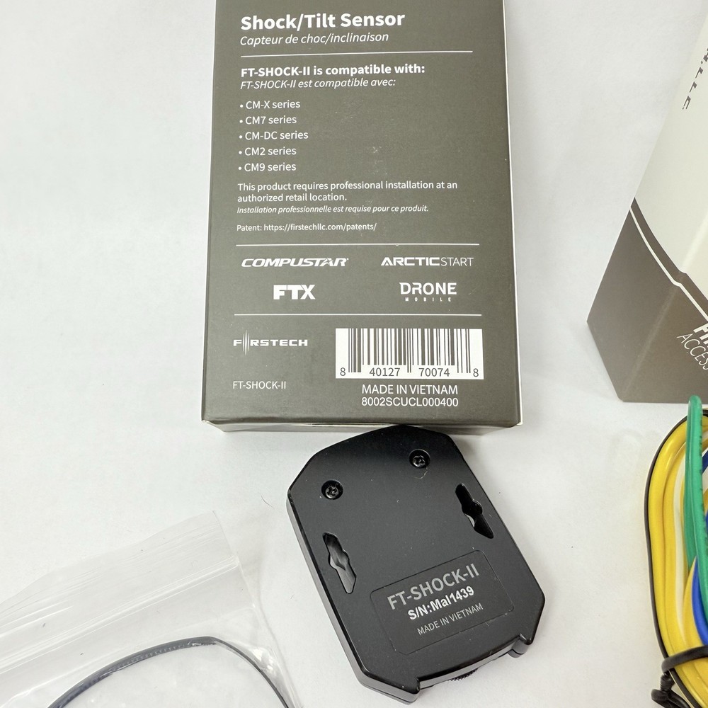 Compustar CS697-A All-in-One 1-Way Security System - Black - Brand New Open Box