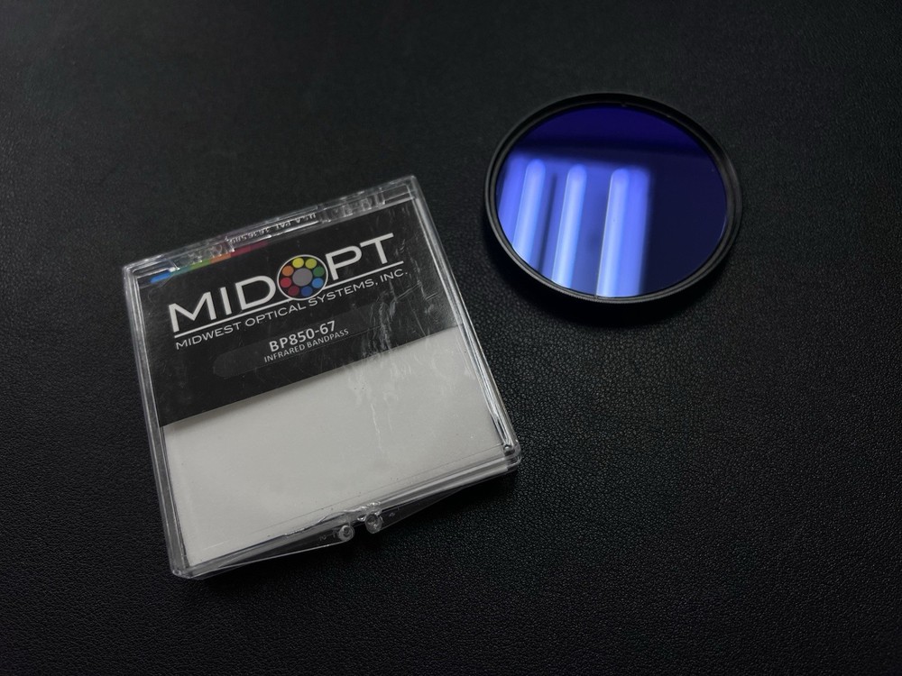 MidOpt BP850-67 Broad Bandwidth NIR Bandpass Filter