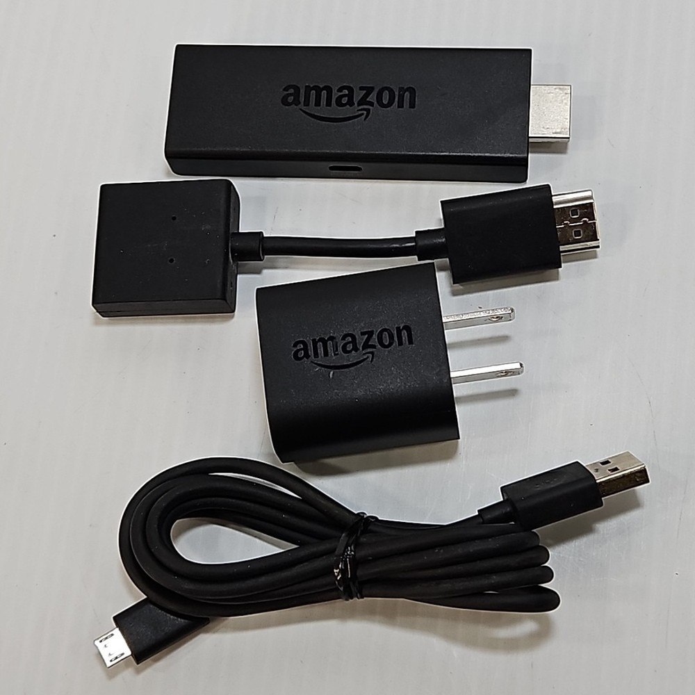 Amazon Fire Stick ly73pr W/Remote & USB Power Cable Tested