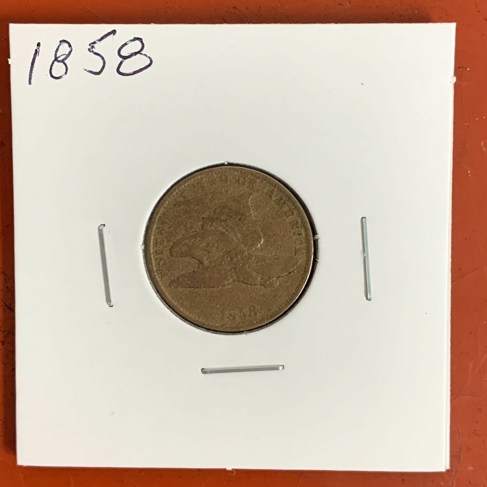 1858 - Flying Eagle Cent - 1¢