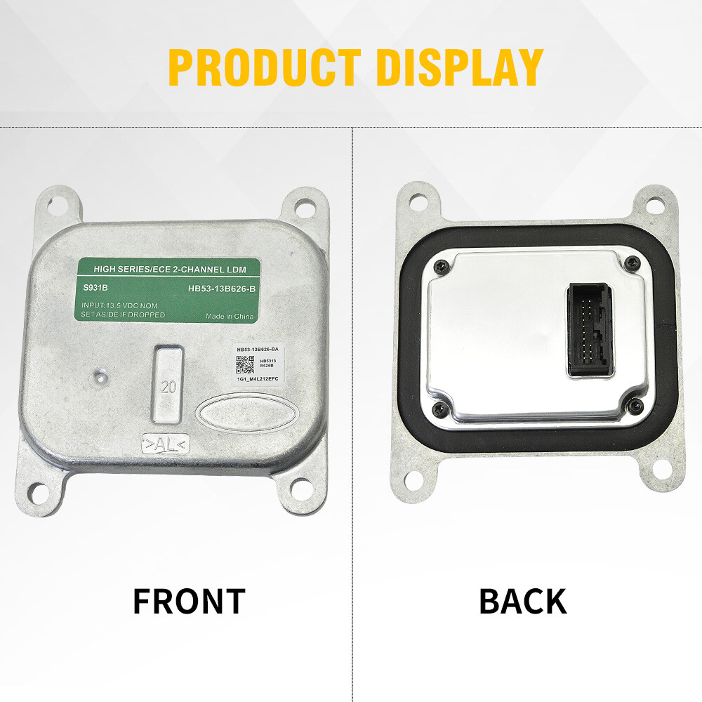 Full LED Headlight Module Control Unit HB5313B626B For 2017-2019 Ford Explorer